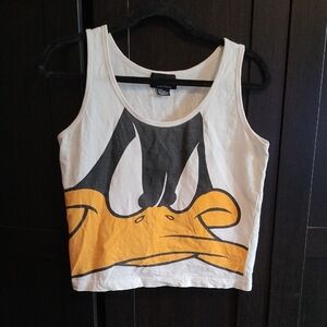 Official Warner Bros. Donald Duck Crop Tank - Medium